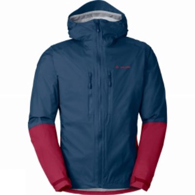 Vaude Mens Tremalzo Rain Jacket II Fjord Blue Vaude Mens Tremalzo Rain Jacket II Fjord Blue